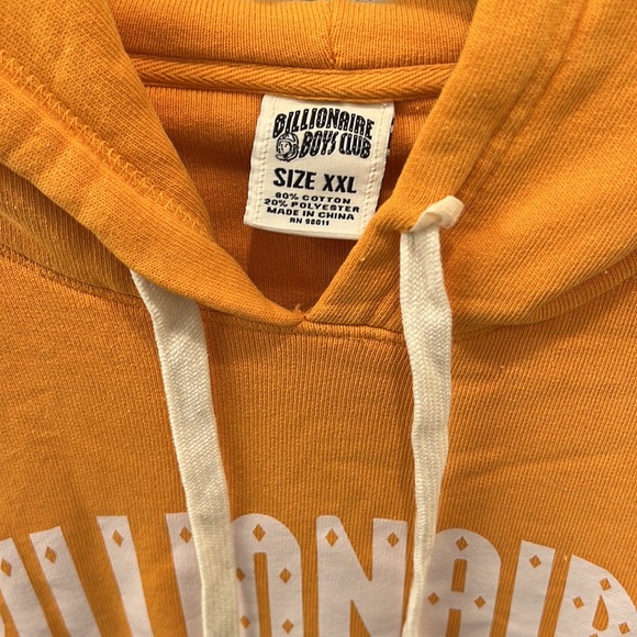 Billionaire Boys Club - BB Vintage Arch Hoodie - Radiant Yellow - size XXL - Picture 3 of 6